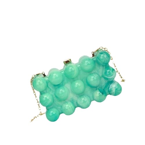Sac de soirée à bandoulière modulable avec effet bulles relief