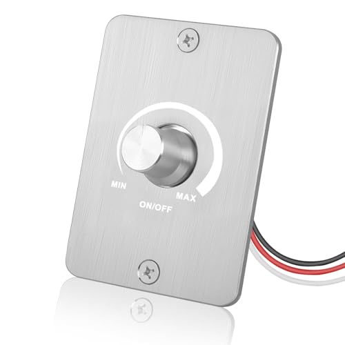 Dimmer per LED, DimmerLED 12V DC, Dimmer PWM, Dimmerper LED 5A, Interruttore Dimmerabile per Lampade, Camper, Barche, Camion, Caravane