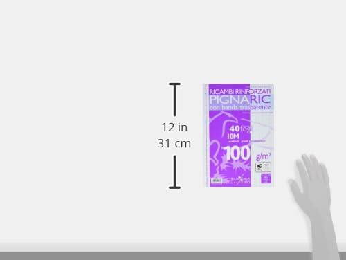 Quaderno Pigna 5mm Rigatura | 80 Fogli 80g/mq | Banda Rinforzata | Per Medie E Superiori | Pacco Da 80 Fogli - Foto 11