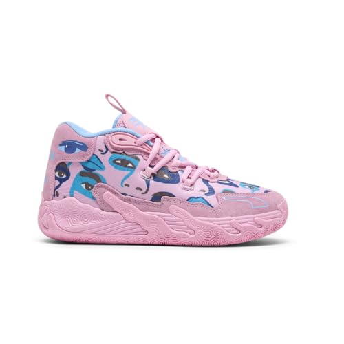 PUMA Kids Girls Mb.03 Super Basketball Sneakers Shoes - Pink - Size 4 M