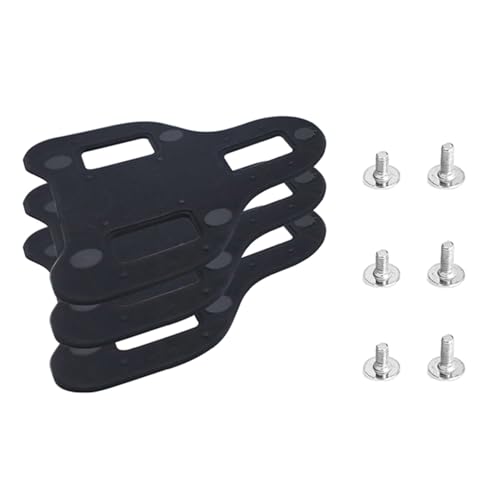 QIXIAMO Road Bike Pedal Cleat Spacer Replacement Bike Cleat Spacers Shims Shoe Cleat Spacers Pad Bicycles Accessories Enduring