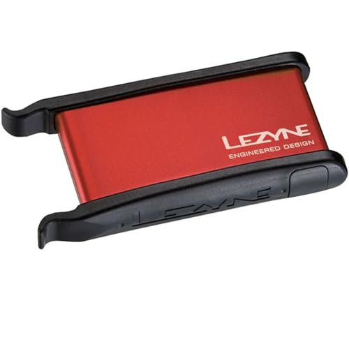 Lezyne Werkzeug Reparaturset Lever, Alu.inkl. 2, Rot-Glänzend, 1-PK-LEVER-V111