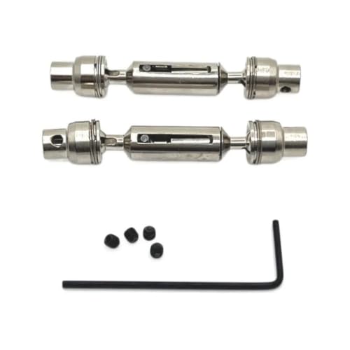 Arbres de transmission RC métal pour WPL C64 C74-1 : réparez les casses mécaniques