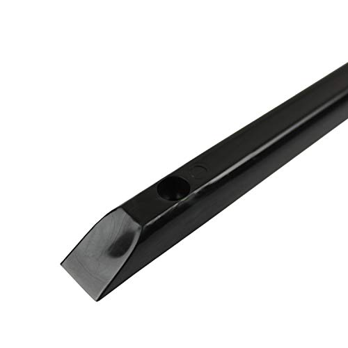 Black Skateboard Rails Old School Plastic With Mounting Screws By Black Diamond #TOP2
