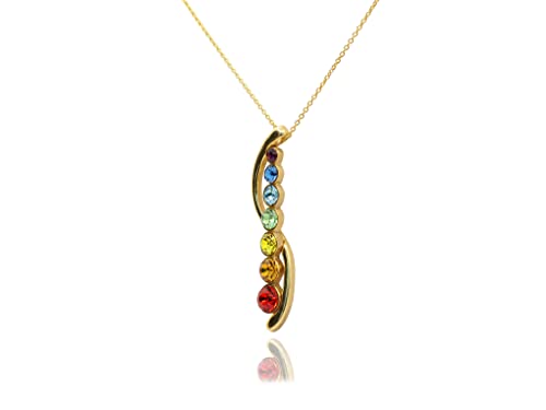 Chakra Healing Necklace Jewelry for Women with Crystal, 7 Chakra Alignment for Activated Healing Spiritual, Journey Necklace3