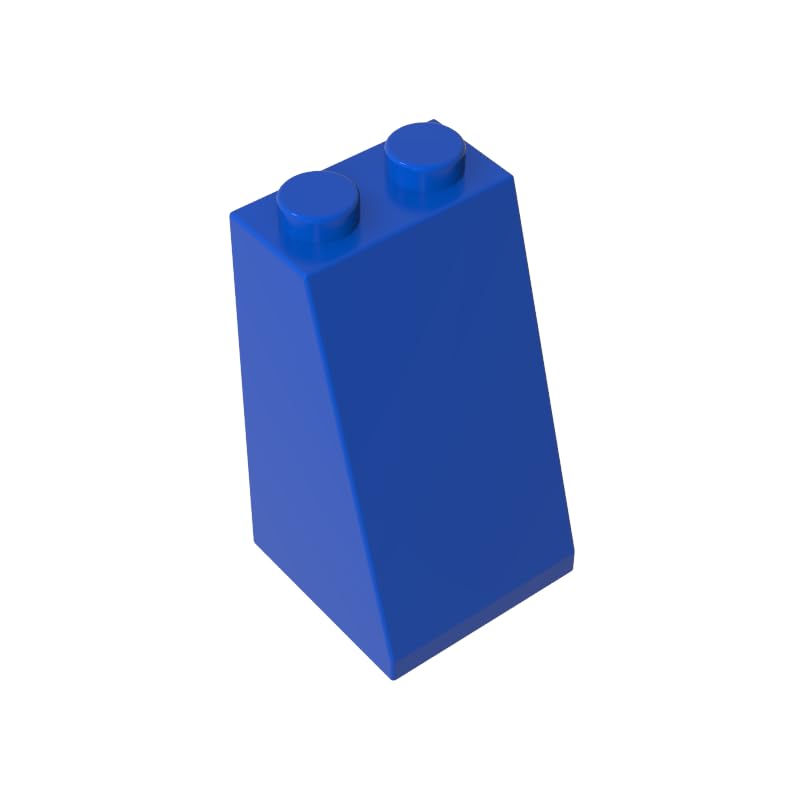 98560 Slope Brick 75° 2x2x3 Sloped Brick 50 Pieces GDS-1404 Compatible with Lego Building Blocks Color:Blue