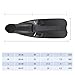 predolo Diving Equipment with Swim Fins, Portable Supplies for Underwater Activities, EU 36 to 38