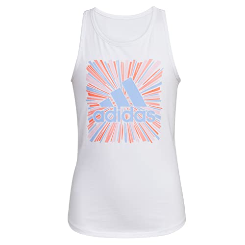 Image of adidas Kids Back Tie Tank (Toddler /Little Kids)