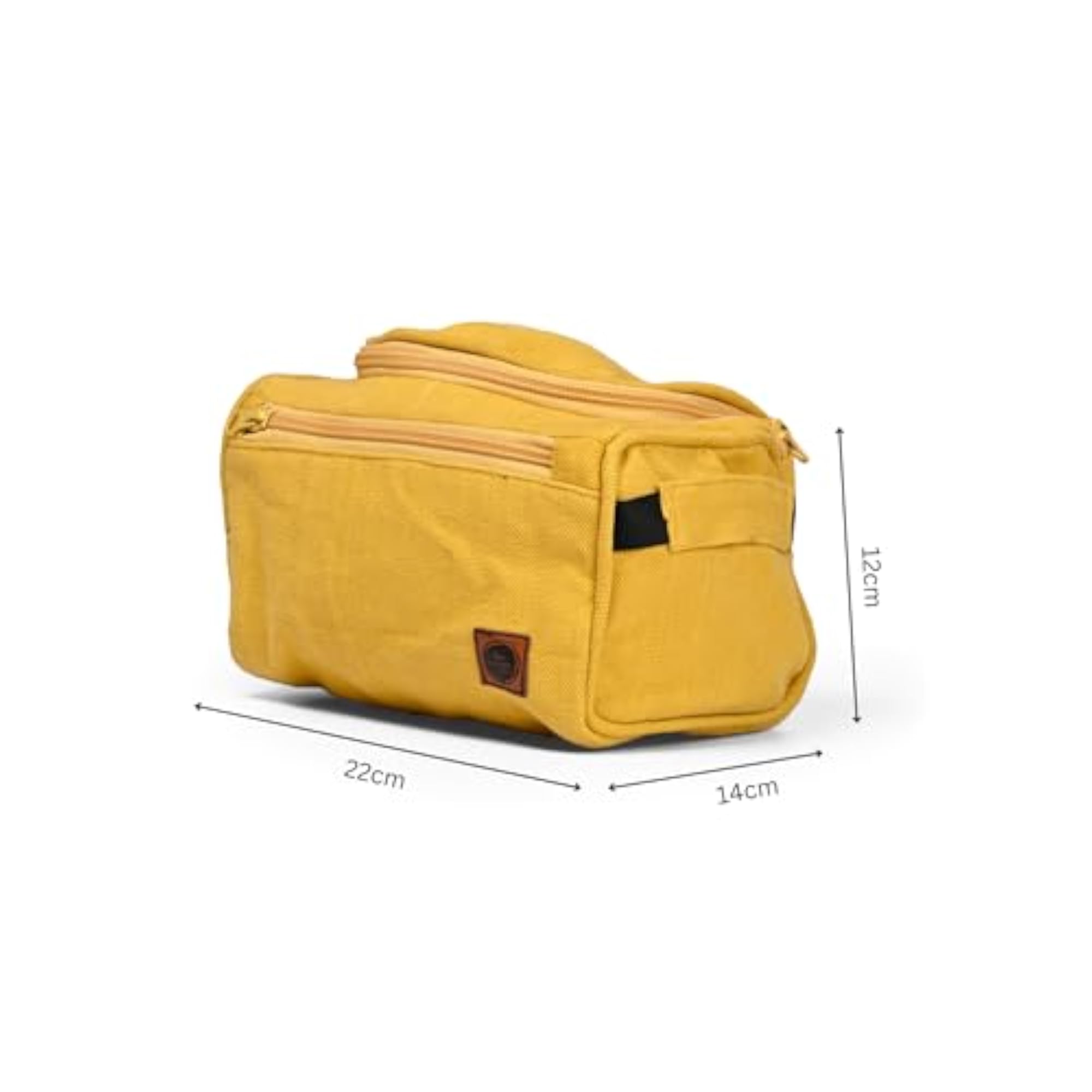 Yellow Toiletry Bag for Men & Women