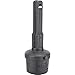 Global Industrial T9F261391BK Black Outdoor Ashtray-1-1/2 Gallon