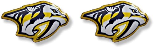 Aminco NHL Nashville Predators Logo Post Earrings