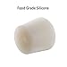 Silicone Stopper, 2 PCS Airlock Stopper, Carboy Airlock Stopper with 8mm Hole, Silicone Plugs for Homebrewing Beer/Kombucha (#10)
