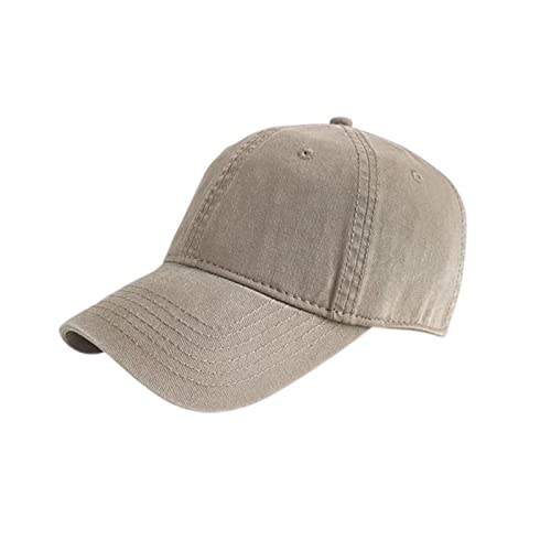 Casquette de baseball en denim : chapeau de soleil réglable mixte
