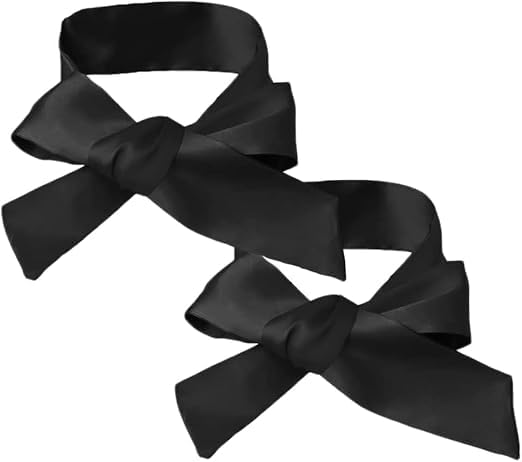 Satin Blindfold Eye Mask Band Blinder Sleeping Masks Sex Couple Games Love Tie (PACK OF 2 PIECE)-image-29