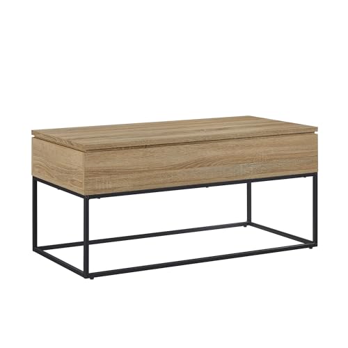 Walker Edison Modern Open Box Lift-Top Storage Coffee Table