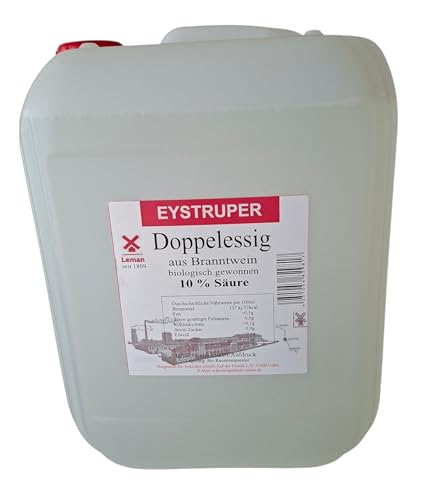 Leman Eystruper Essig 10{09b0e45fed13db7643ee617afa77f97f10750e1ab20e8d848426fcc88a41f68a} Säure, Doppelessig 10L - traditionell gewonnen -vegan- perfekt für Küche und Haushalt aus tradioneller Herstellung -aromatisch- Leman Eystruper Essig 10{09b0e45fed13db7643ee617afa77f97f10750e1ab20e8d848426fcc88a41f68a} Säure, Doppelessig 10L - traditionell gewonnen -vegan- perfekt für Küche und Haushalt aus tradioneller Herstellung -aromatisch-
