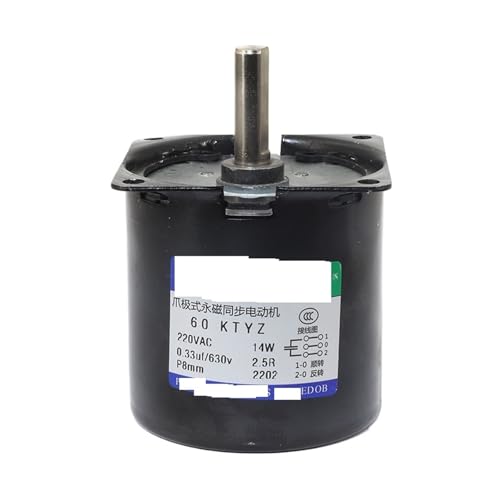 Moteur synchrone 60KTYZ AC 110V pour couveuse et rôtissoire domestique