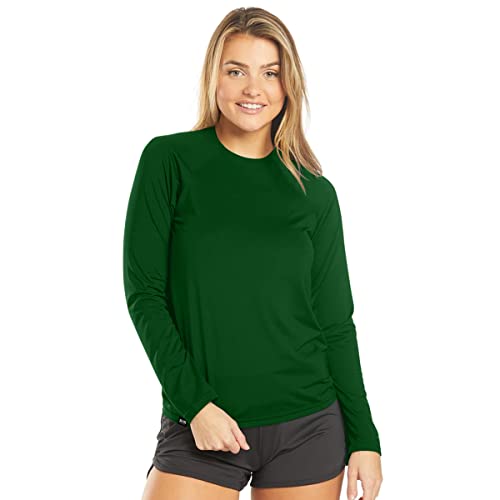 Camisa Feminina Proteção Anti Luz Uv Antibactericida - Verde - M