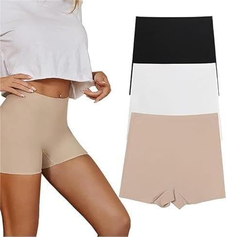 qoxolyz Boyshorts Panties for Women Seamless Soft Boy Shorts Underwear Short Boxer Briefs Anti Chafing Multiple Pack-picture-28