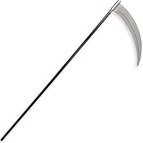 Grim Ripper High Scythe - 49.75' (1 Count) - Perfect Halloween Costume Accessory & Party Prop