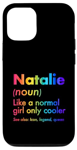 Natalie Like A Normal Girl Only Cooler Queen ���O �X�}�z�P�[�X iPhone 12/12 Pro �p