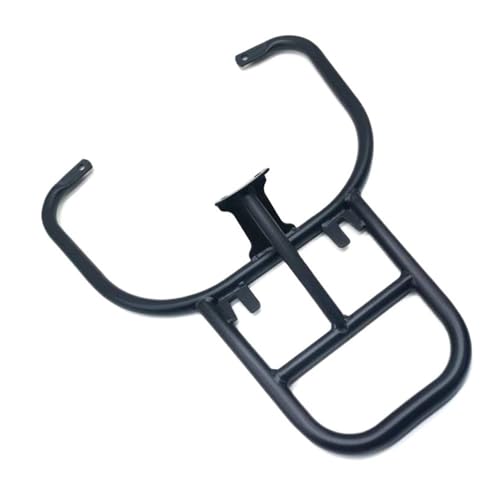 Support porte-bagages arrière GTS 300 structure premium argent et noir pour voyage