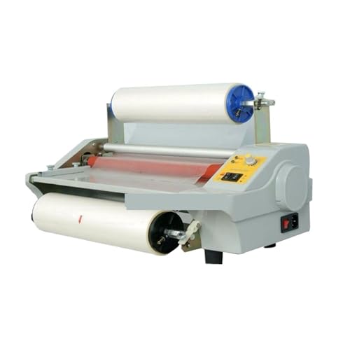Máquina laminadora de papel A3, laminadora en frío y caliente, laminadora de cuatro rodillos for tarjetas de trabajo, laminadora de archivos de oficina, laminadora en caliente FM360 Para la oficina, l