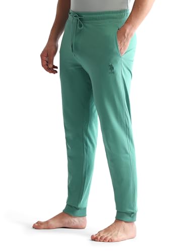 Image of U.S. Polo ASSN. Mens. OJ007 Solid Cotton Lounge Joggers