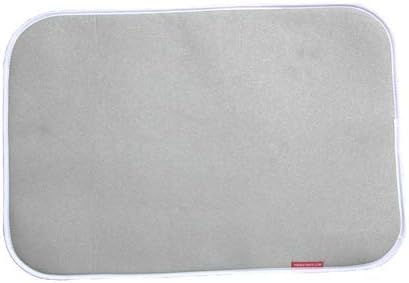 THEQUILTMATEPremium Ironing Pad, Designed Especially for Quilters and Crafters, Classic, Silver, 14 in x 17 in