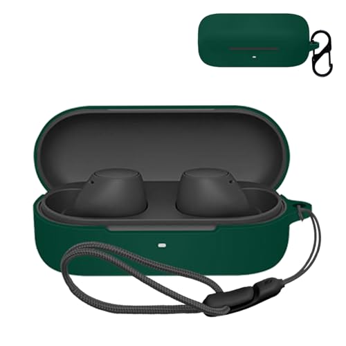 For �\�j�[�iSONY) WF-C510 �p �P�[�X �J�o�[ �yNOUKAJU�z ���C�����X �C���[�z�� �V���R�� �ی�P�[�X �i�J���r�i�t��+�X�g���b�v�t�� �j �����h�~ �L�Y�h�~ �ϏՌ� �����[�d�\ �h�� �h�o (�O���[��)