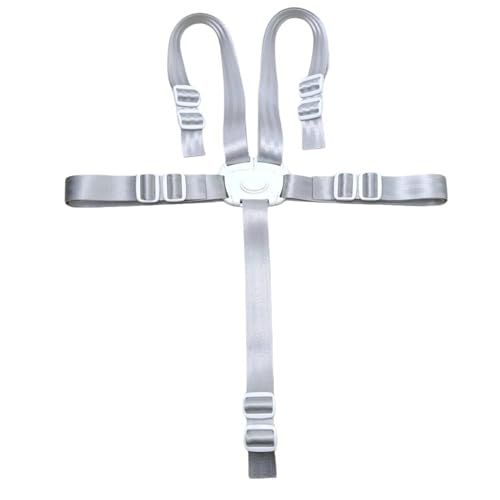 5 Punkt Gurt Sicherheitsgurt für Baby Kinder, Hochstuhl Gurt Trapp...