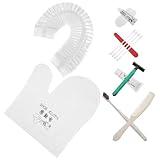 GLSTOY Einweg Zahnbürsten Hotel Satz mit Baumwolle Pflegepack Abs Rasierer Leichte Praktische Reise Toilettenartikel für Gäste im Spa und Hotel Zufällige Farbe