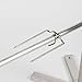 TITAN GREAT OUTDOORS Ash & Ember Pair Dual Prong BBQ Rotisserie Forks Fit 1