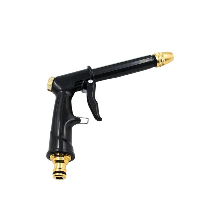 PLASTIC BODY, METAL TRIGGER & BRASS NOZZLE WATER SPRAY GUN FOR WATER PIPE | NON-SLIP | COMFORTABLE GRIP | MULTIPLE SPRAY MODES | IDEAL PIPE NOZZLE FOR CAR WASH, GARDENING,& OTHER USES (B0D3DLY6F3) Amazon Price History, Amazon Price Tracker