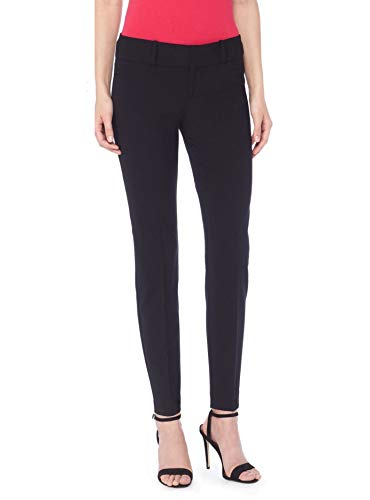 SATINATO Women's Straight Pants Stretch Slim Skinny Solid Trousers Casual Business Office4