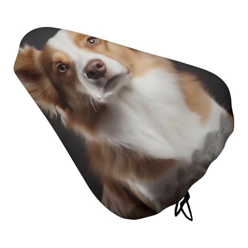 Dog Bike Seat Cover for Men Women, Waterproof & Dustproof Bike Seat Cushion with Drawstring, Adjustable Bicycle Saddle Cover for Or Rain & Sun Protection