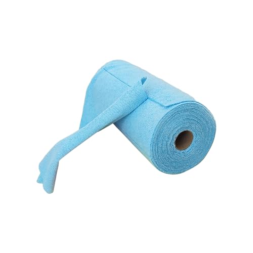Rollo de tela de limpieza de microfibra con hojas de secado para cocina y baño 2