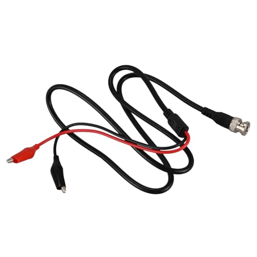 Wiring Connecting Terminals - P1011 BNC Q9 Male Double Dot Crocodile Oscilloscope Lead Test Probes Cable 1M