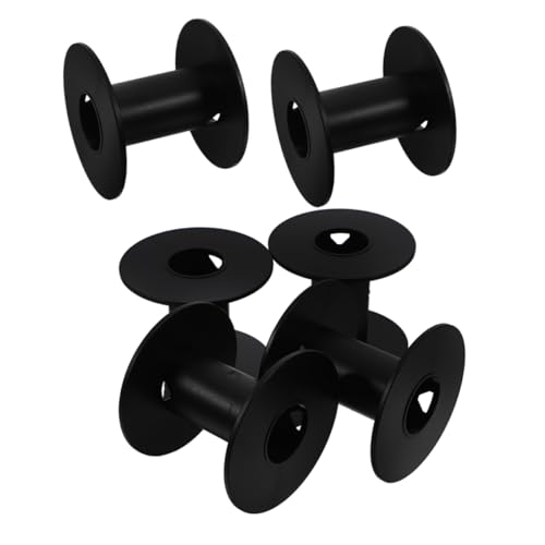 Mikikit 6pcs Plastic Cable Spools for Wire Organization Electric Cable Holders Space Efficient Design for Home Office and Industrial Use