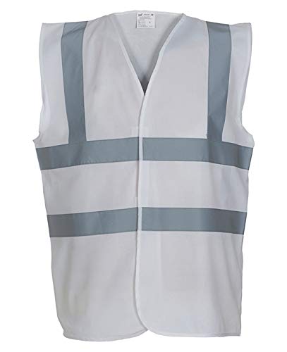 Expert Workwear Hi Vis Multi-Colour Safety Vest High Visibility Reflective Viz Waistcoats 2 Band & Brace - 24 Colours | Small to 5XL