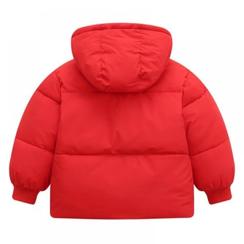 Baby Boy Vest Winter Kid Toddler Boy Girl Warm Fleece Hooded Jacket Coat Outwear Little Boys Jackets2