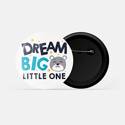 Image of dhcrafts Pin Badge Multicolor Family Glossy Finish Design Pack of 1 (58mm)