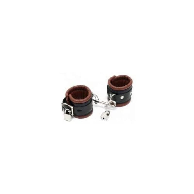 Menottes rembourrées de luxe Rimba anti-irritation pour chevilles 7cm