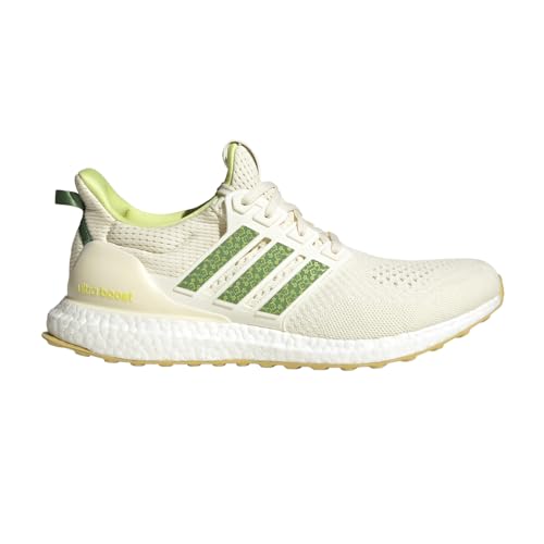 adidas Mens Ultraboost Ultra Boost X Hidden Opponent Running Sneakers Shoes - Green, Off White