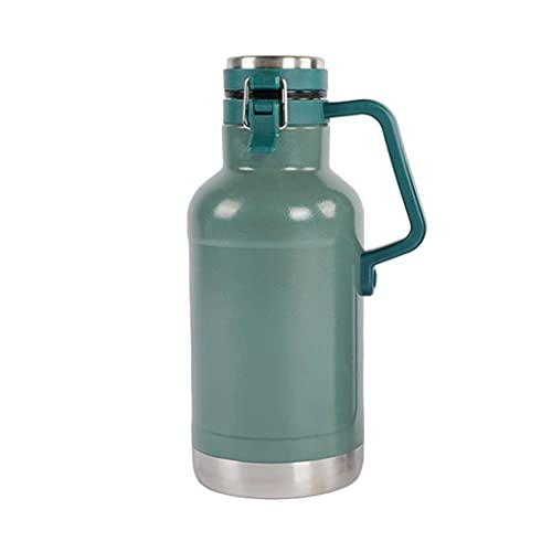 ZYING Botella aislada de vacío Mantenga líquido Caliente/frío Boca de Ancho TERMOS Montañamiento al Aire Libre Acero…