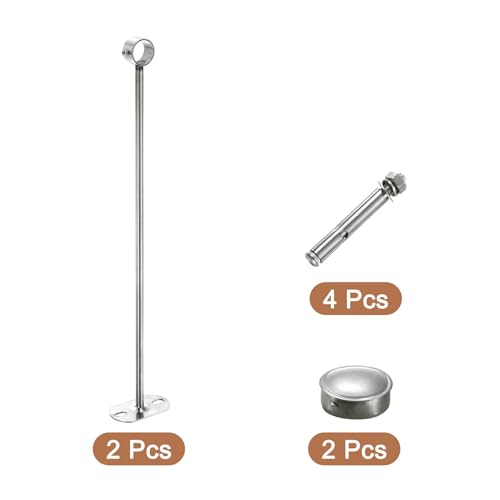 Support de fixation au plafond pour suspendre un rideau de douche