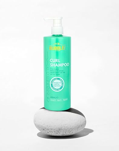 My Bubble! Curl Shampoo 400ml with Coconut, Argan & Peppermint for all curly hair types vegan, silicone free, parabens free - Image 3
