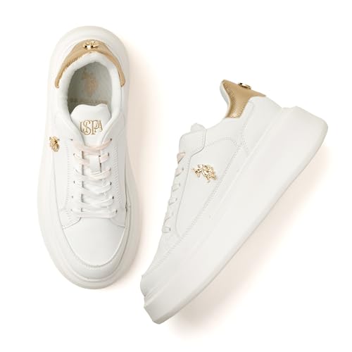 Image of U.S. Polo ASSN. Eleanor 3.0 Nude Light Weight Sneaker Shoes
