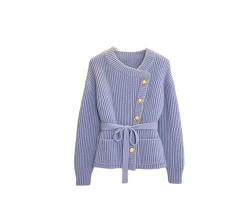 Cardigan tricoté décontracté pour femme à manches longues pour le quotidien