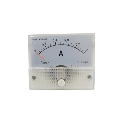 Ampèremètre 85C1-A 10A DC jauge pointeur encastrable 64x56mm